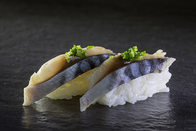 Marinated Mackerel Slice (Shime Saba)